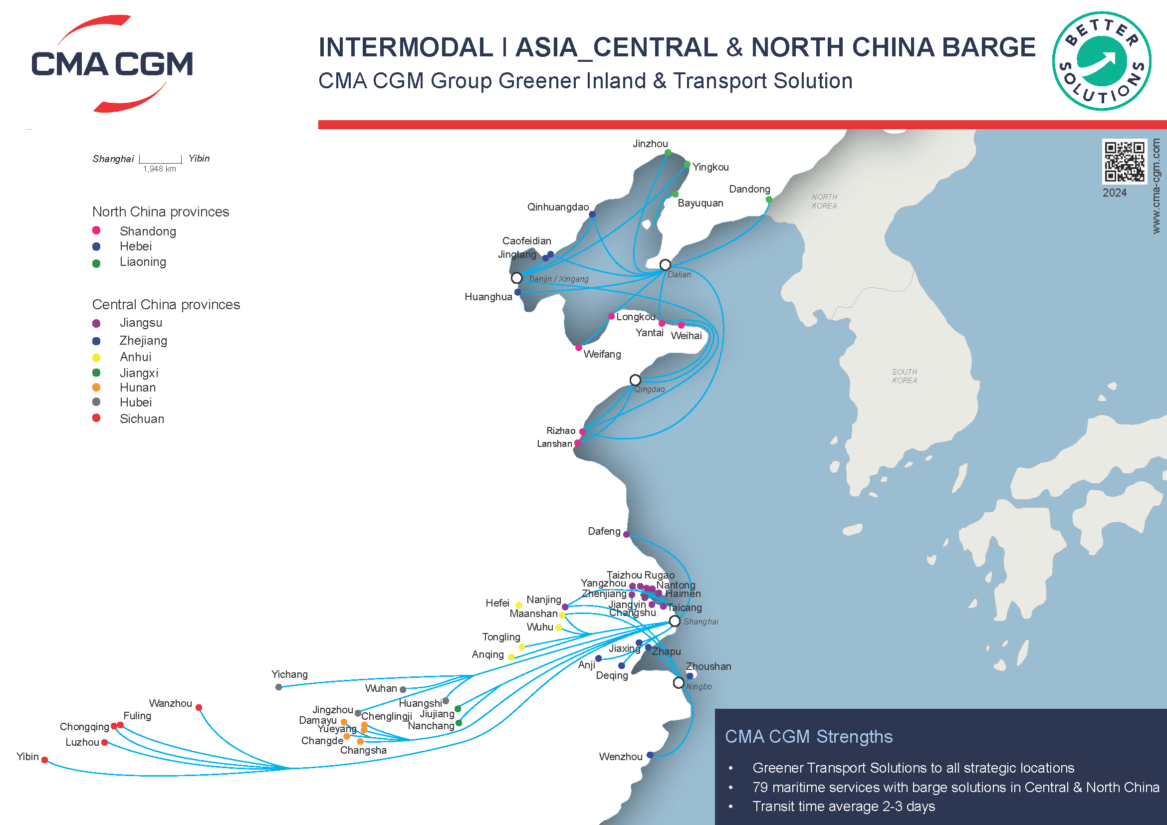 Cma Cgm Inland And Intermodal Services In Asia